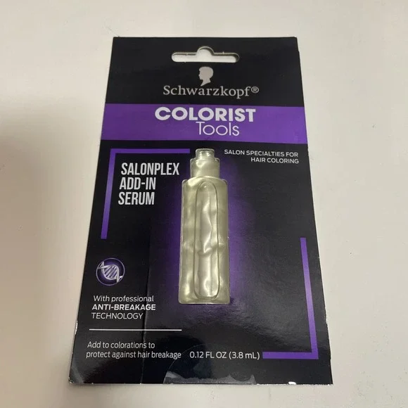 5/$20! Schwarzkopf Salonplex Add In Serum Hair Dye Add In Colorist Tools - Picture 1 of 2